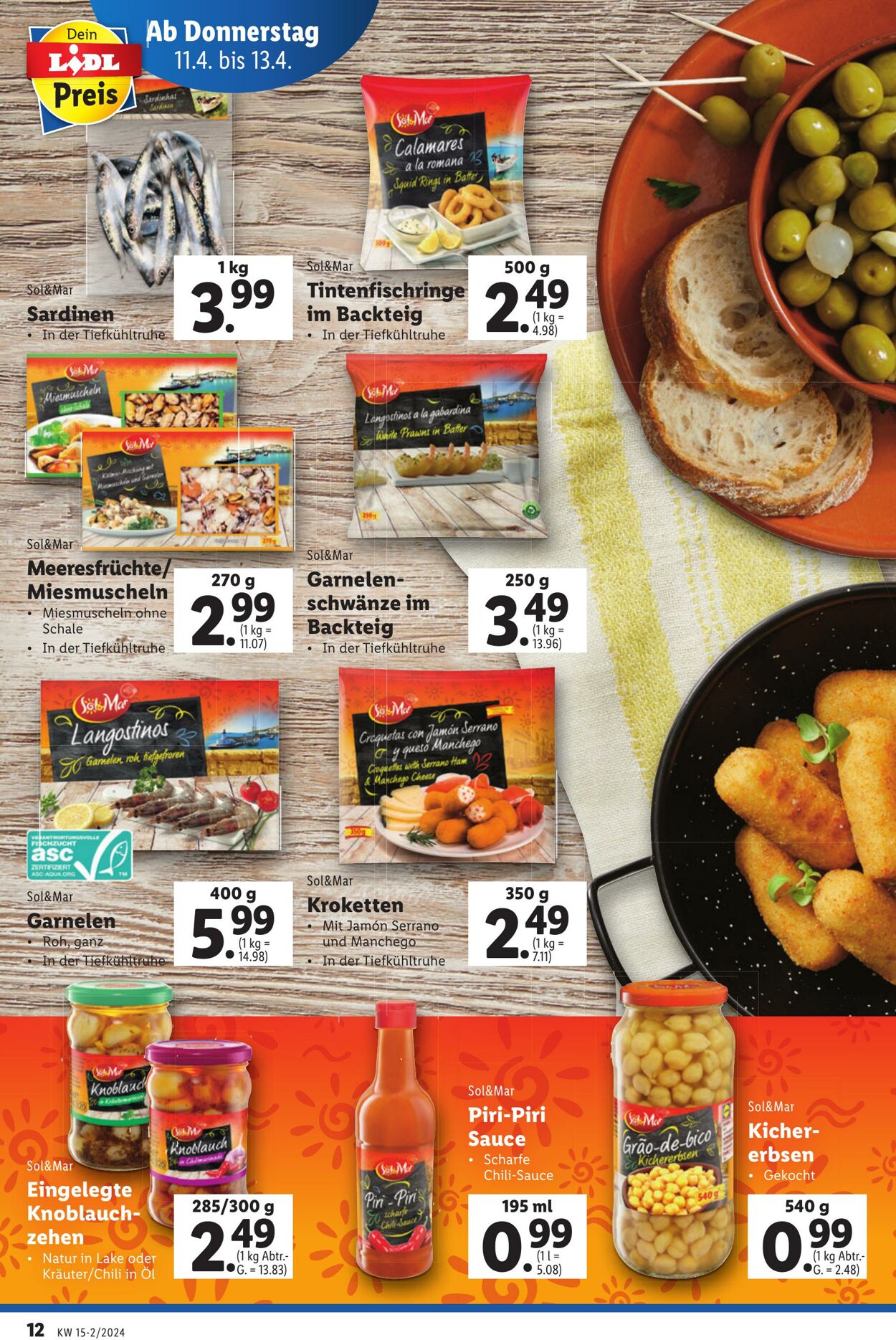 Prospekt Lidl 11.04.2024 - 17.04.2024