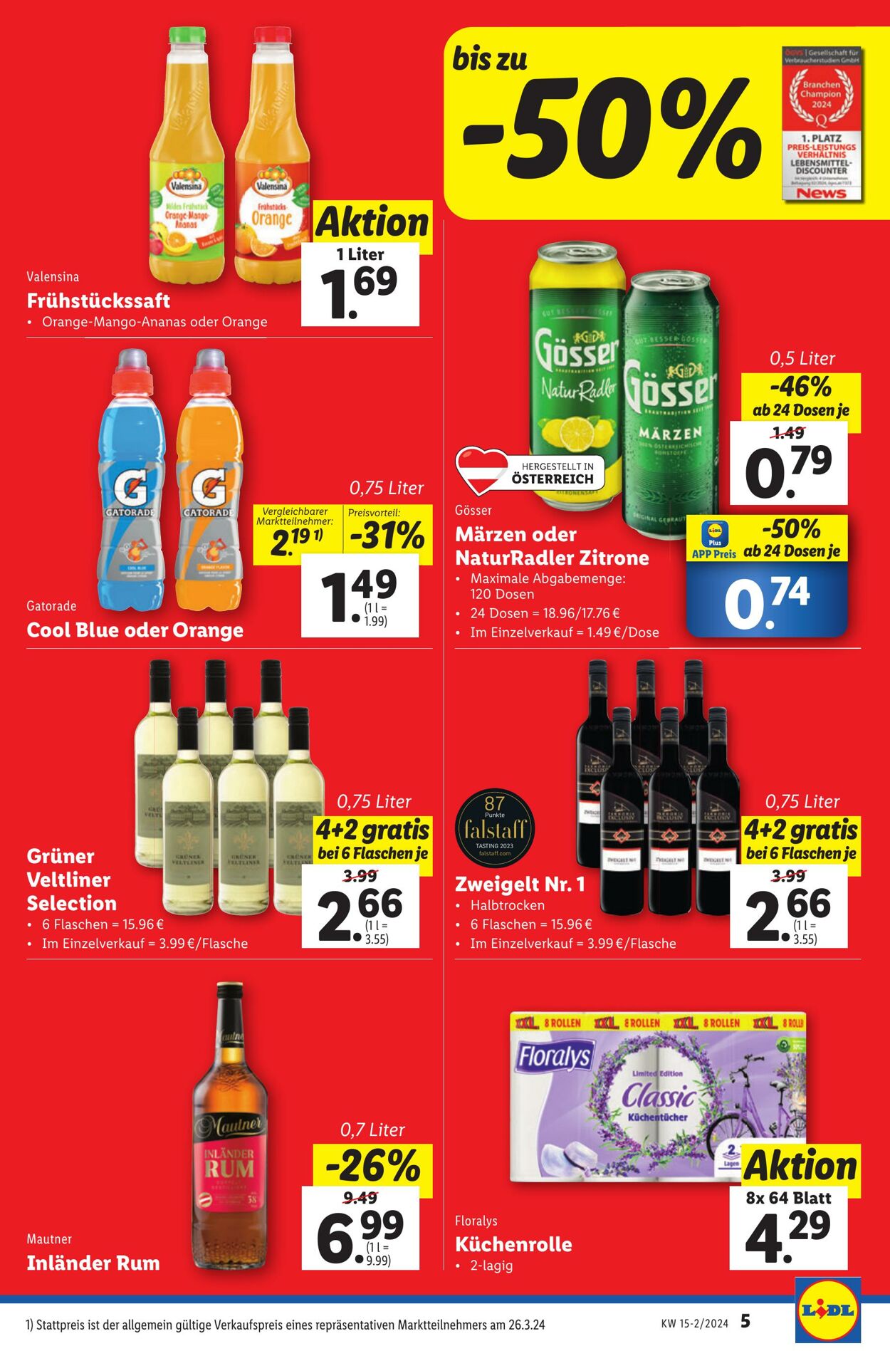 Prospekt Lidl 11.04.2024 - 17.04.2024