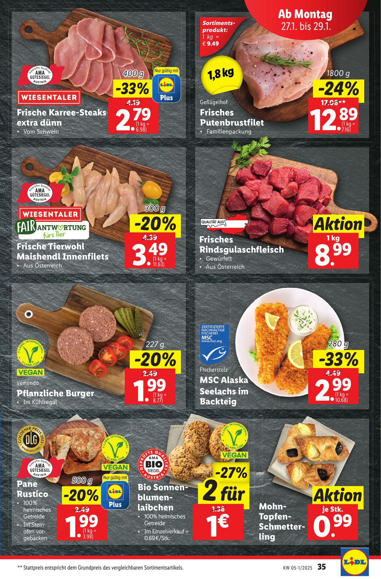 Prospekt Lidl 23.01.2025 - 29.01.2025