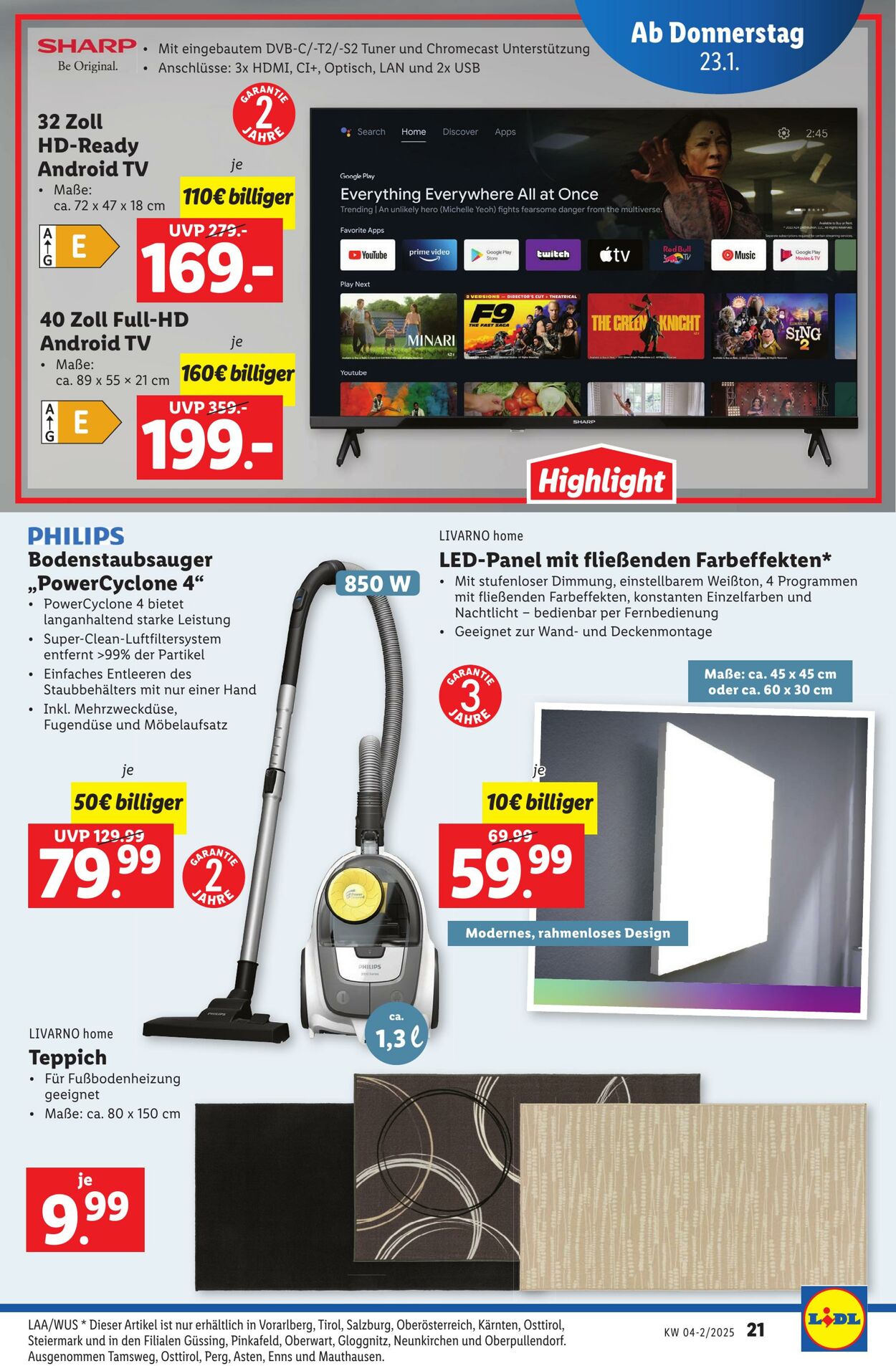 Prospekt Lidl 23.01.2025 - 29.01.2025