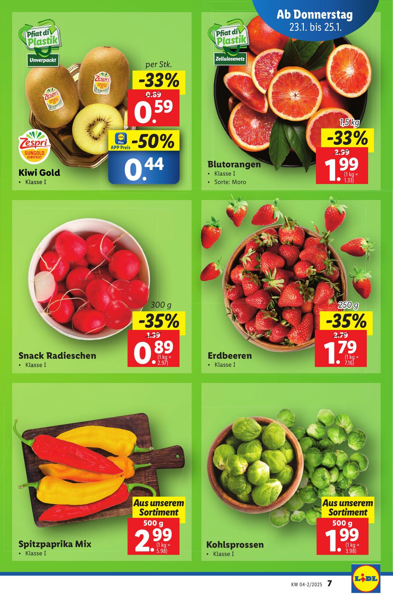 Prospekt Lidl 23.01.2025 - 29.01.2025