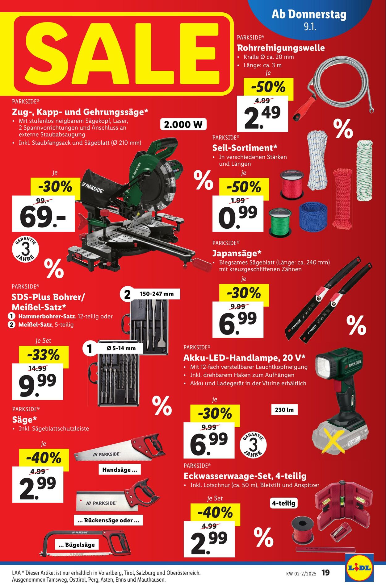 Prospekt Lidl 09.01.2025 - 15.01.2025