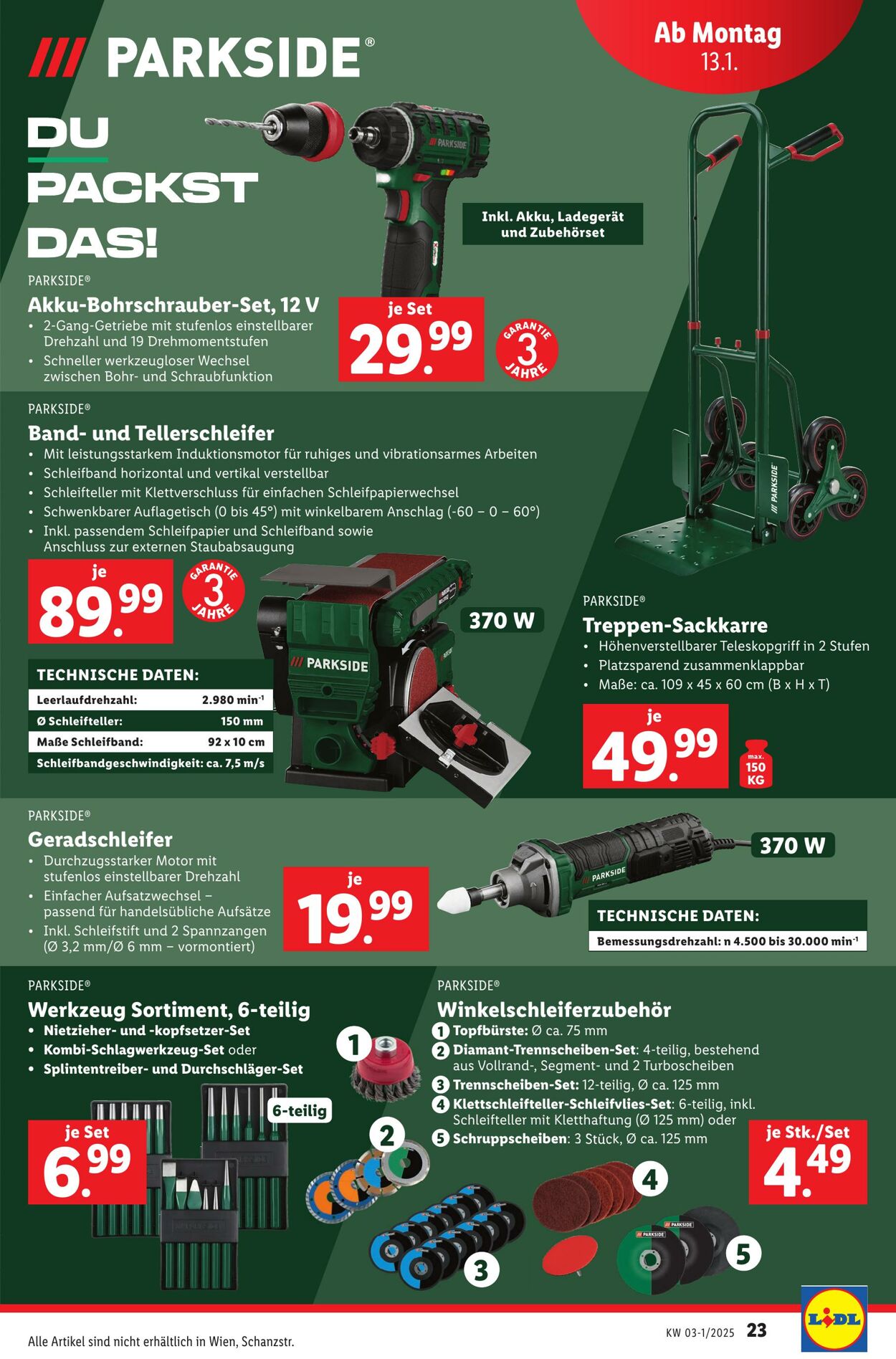 Prospekt Lidl 09.01.2025 - 15.01.2025