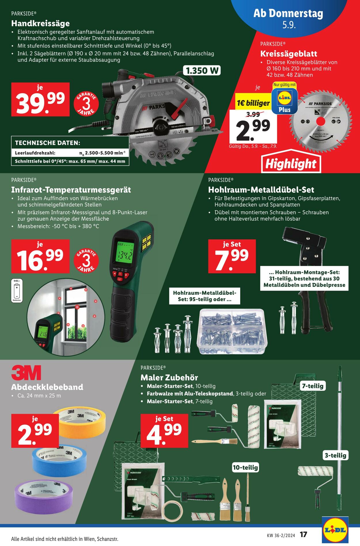 Prospekt Lidl 05.09.2024 - 11.09.2024