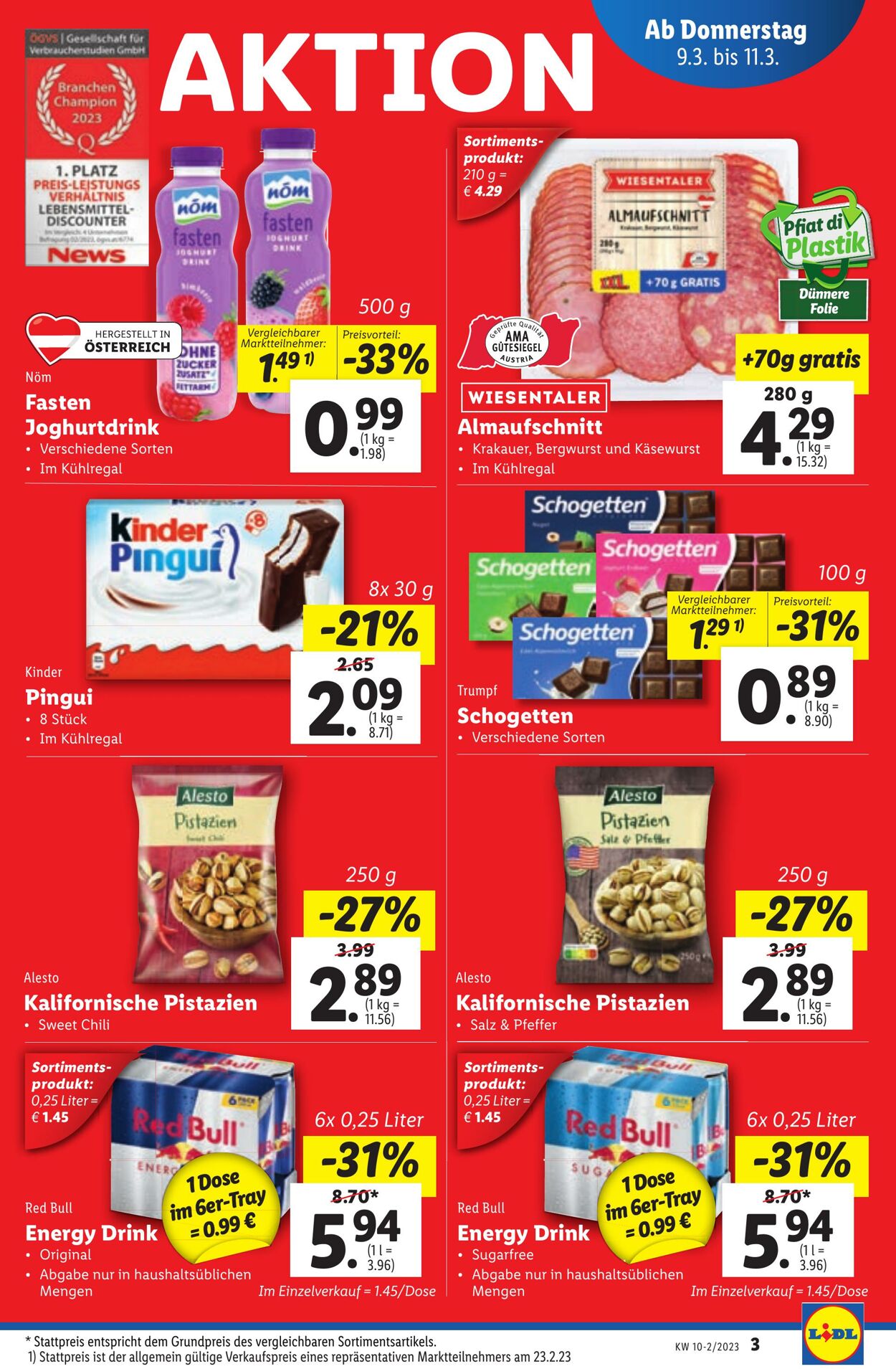 Prospekt Lidl 09.03.2023 - 15.03.2023