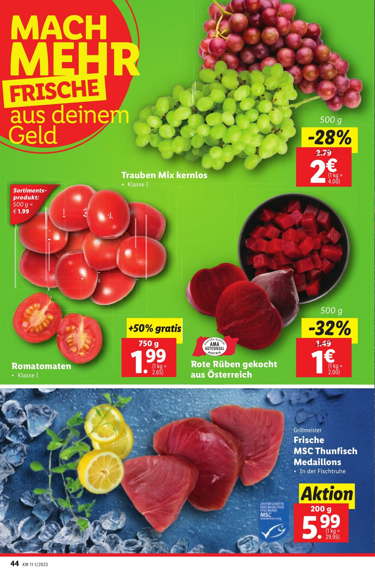 Prospekt Lidl 09.03.2023 - 15.03.2023