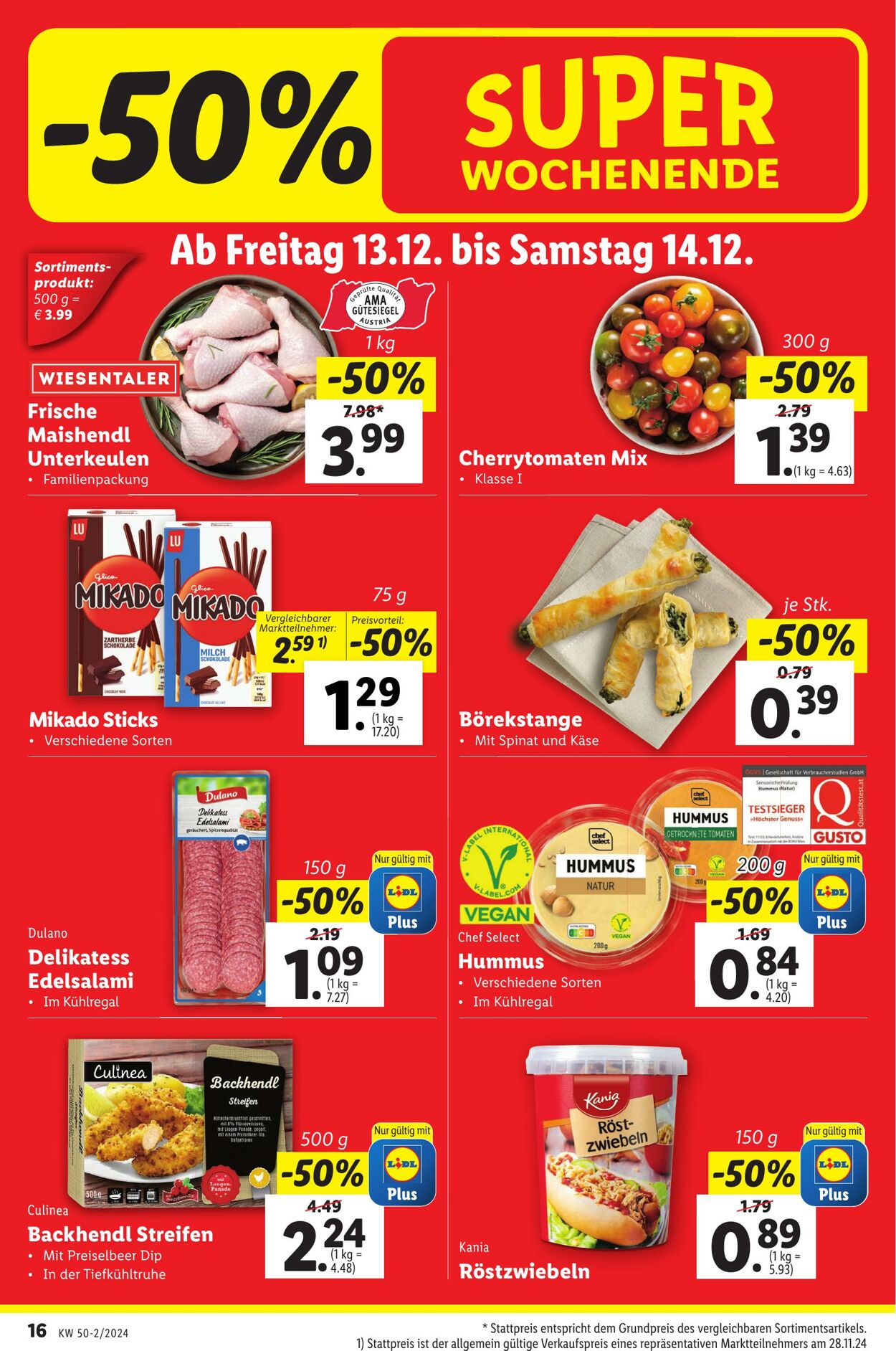 Prospekt Lidl 12.12.2024 - 18.12.2024