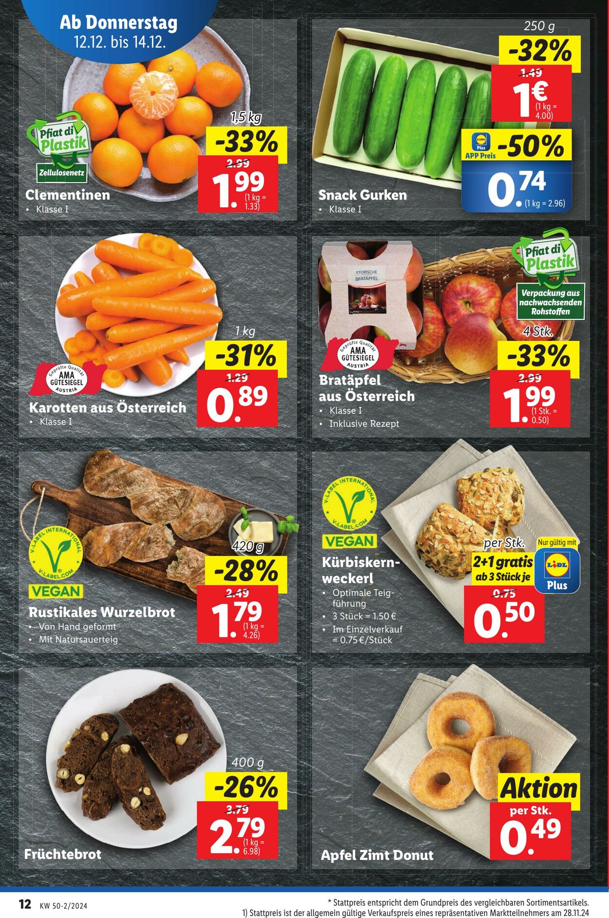 Prospekt Lidl 12.12.2024 - 18.12.2024