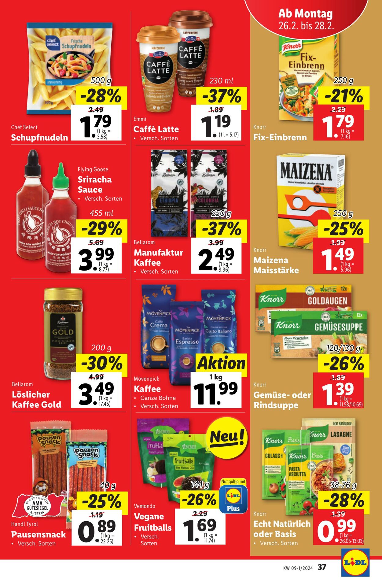 Prospekt Lidl 22.02.2024 - 28.02.2024