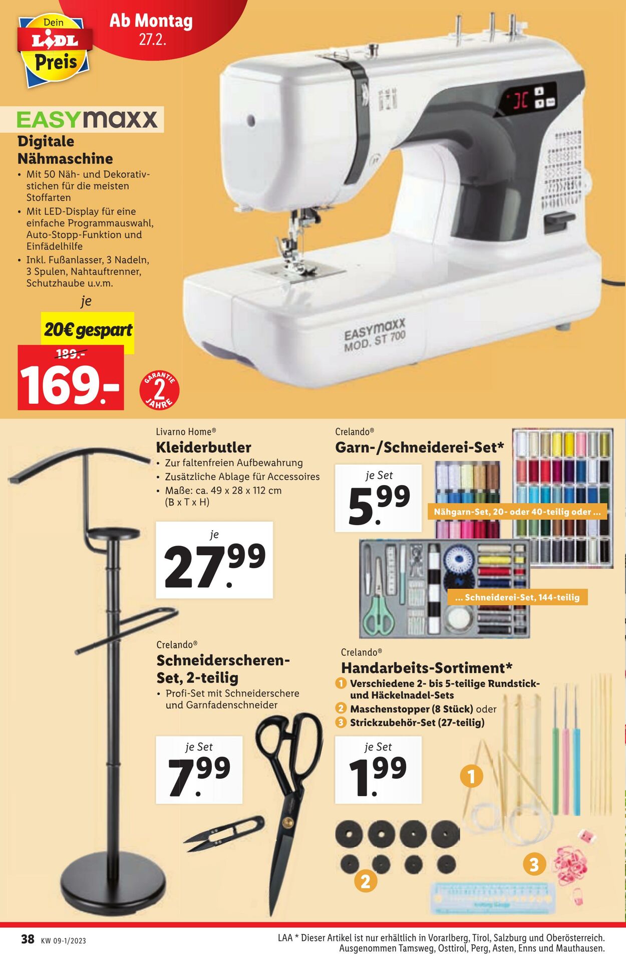 Prospekt Lidl 23.02.2023 - 01.03.2023