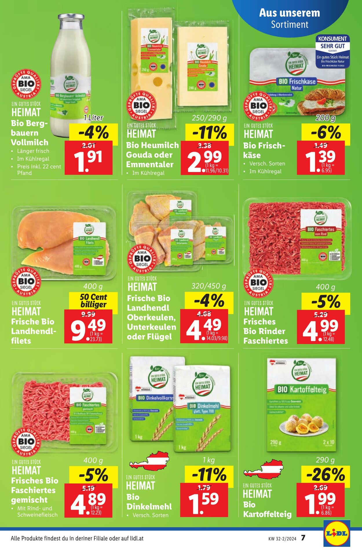 Prospekt Lidl 08.08.2024 - 14.08.2024