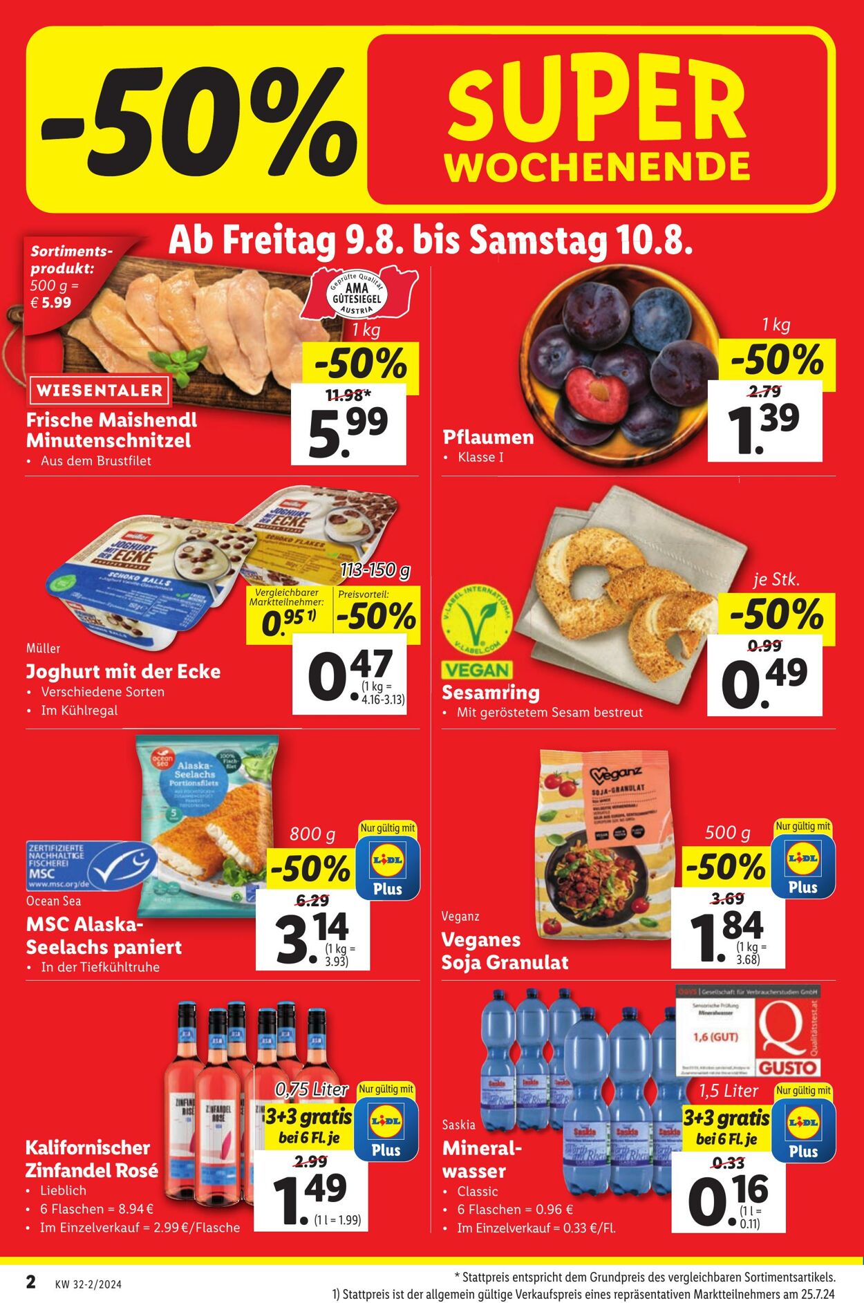 Prospekt Lidl 08.08.2024 - 14.08.2024