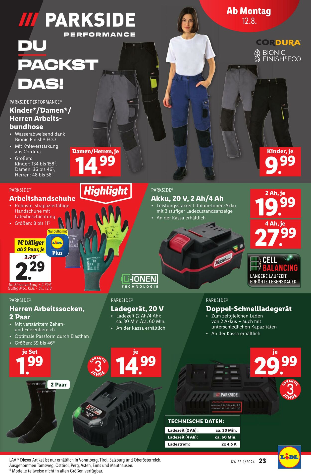 Prospekt Lidl 08.08.2024 - 14.08.2024