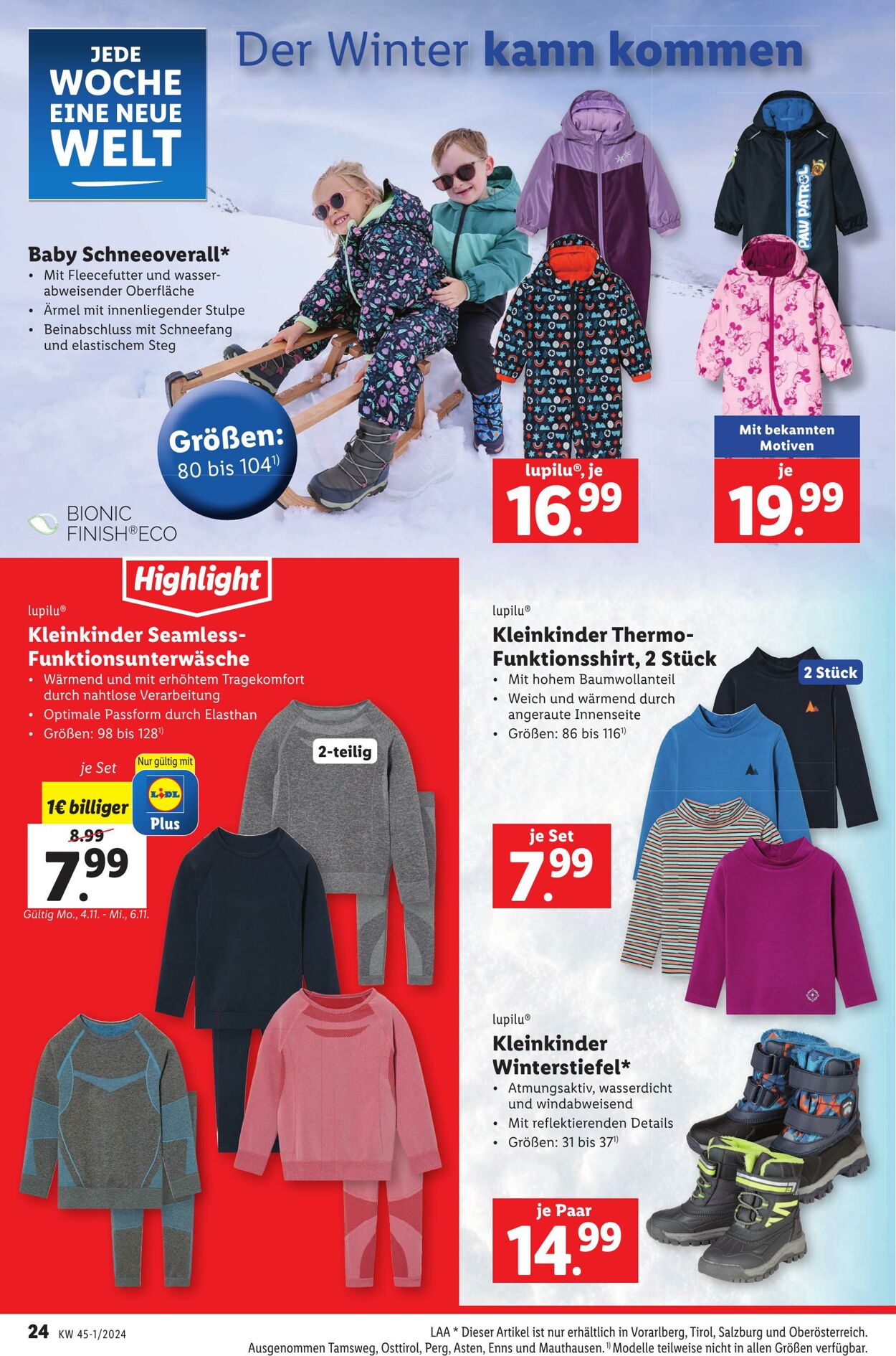 Prospekt Lidl 30.10.2024 - 06.11.2024