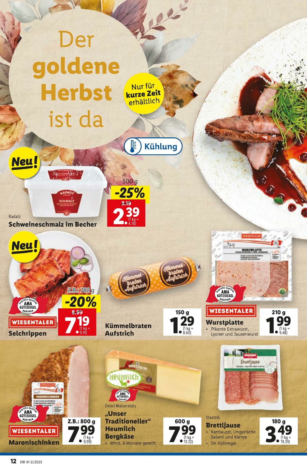 Prospekt Lidl 12.10.2023 - 18.10.2023