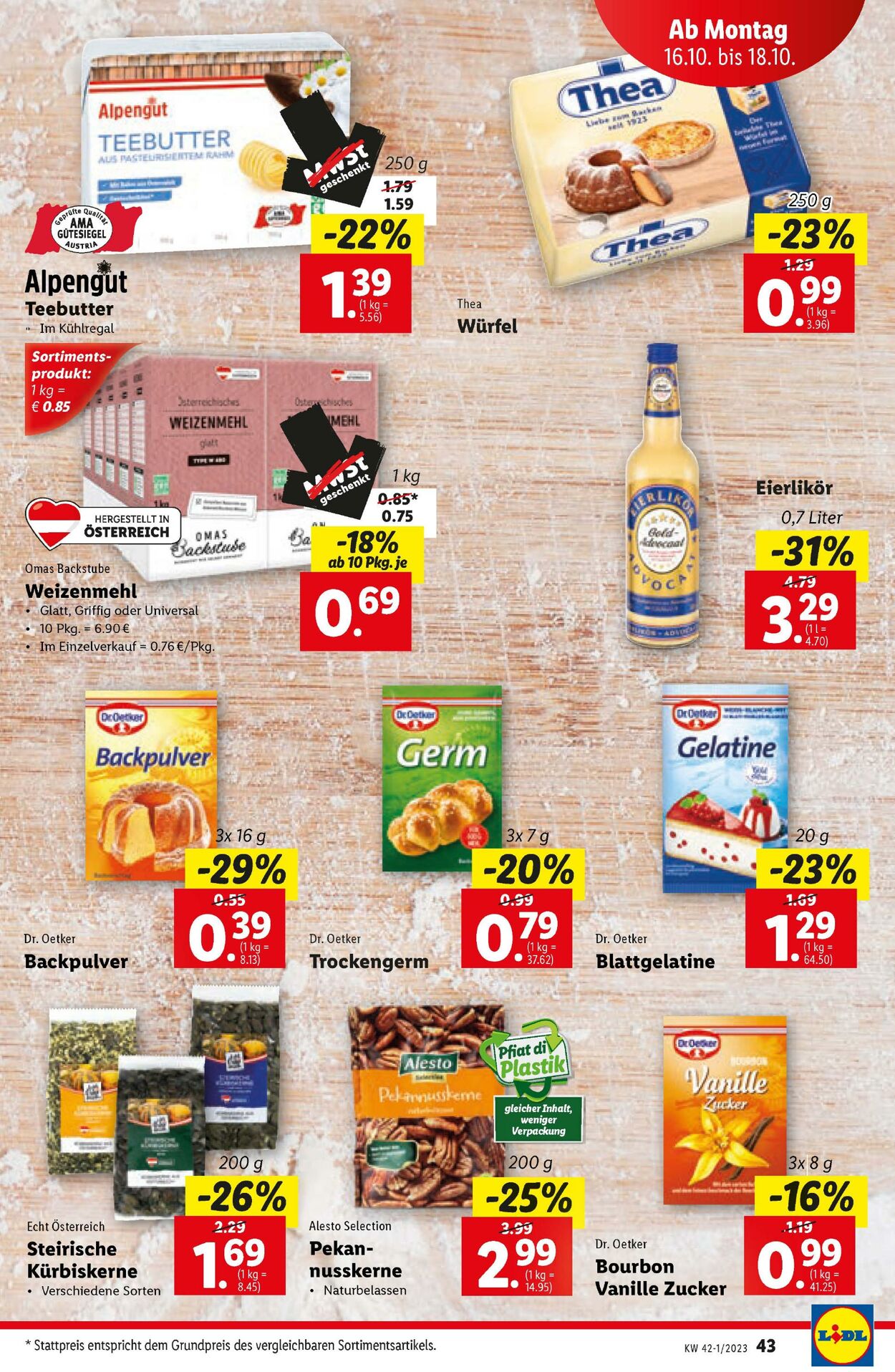 Prospekt Lidl 12.10.2023 - 18.10.2023