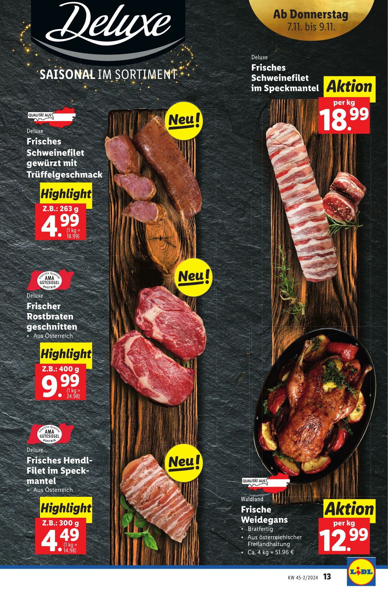 Prospekt Lidl 07.11.2024 - 13.11.2024