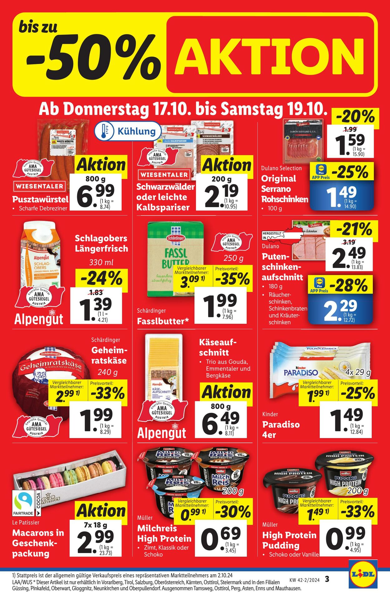 Prospekt Lidl 17.10.2024 - 23.10.2024