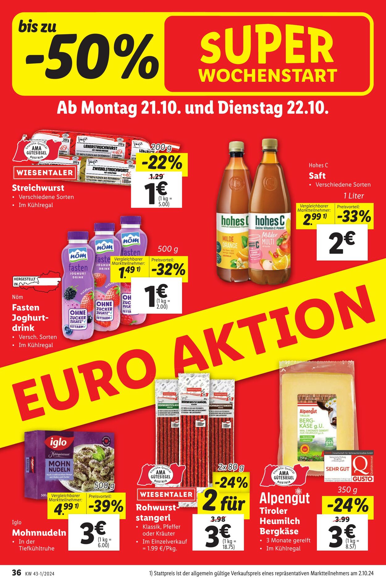 Prospekt Lidl 17.10.2024 - 23.10.2024