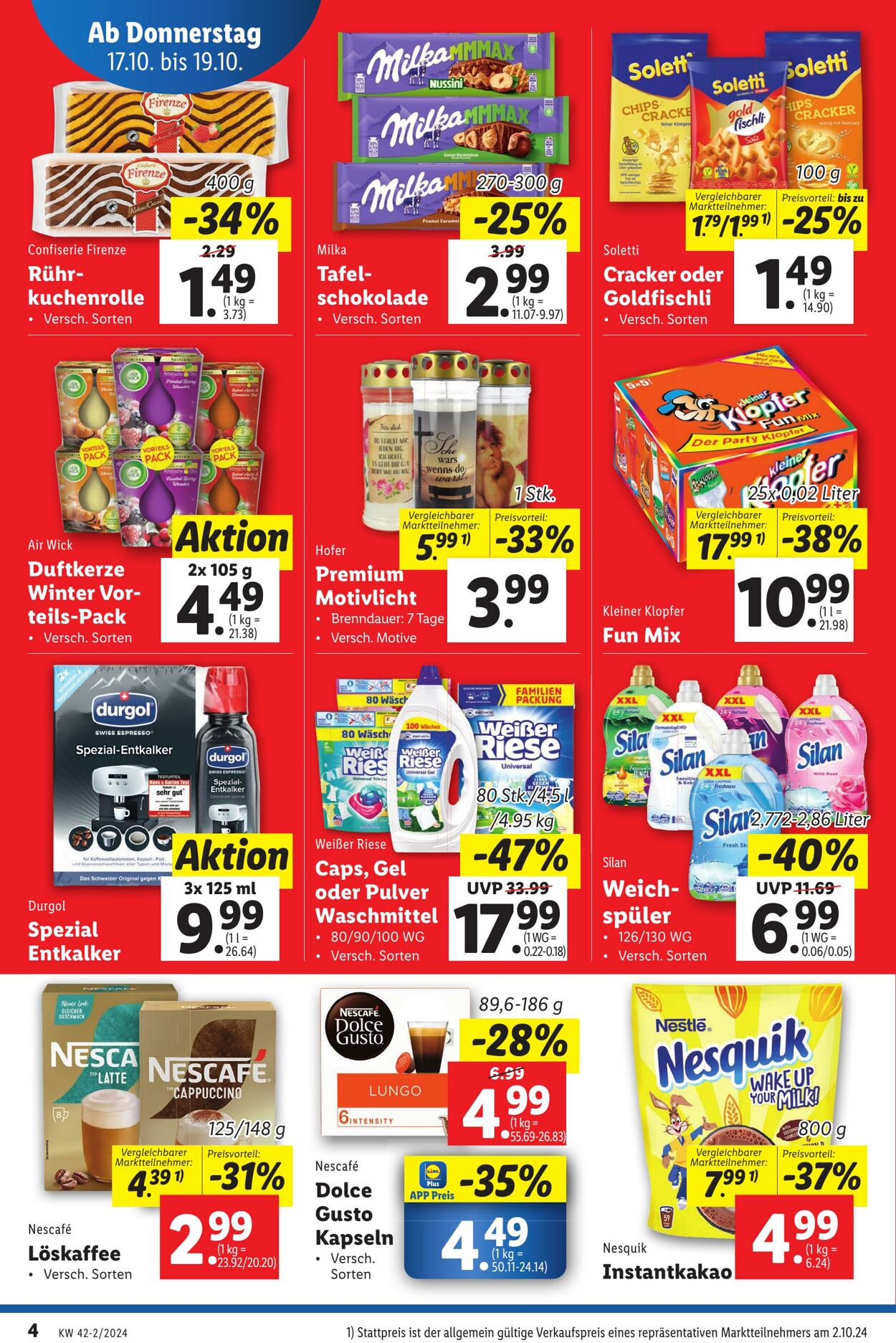 Prospekt Lidl 17.10.2024 - 23.10.2024