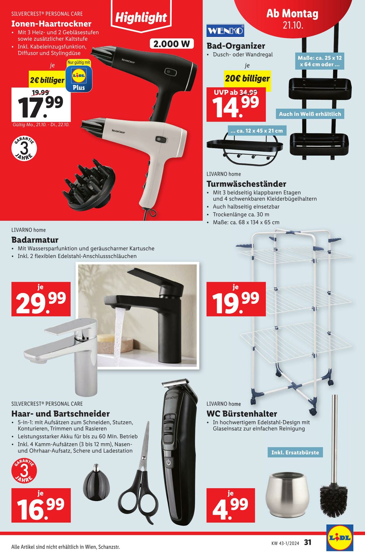 Prospekt Lidl 17.10.2024 - 23.10.2024