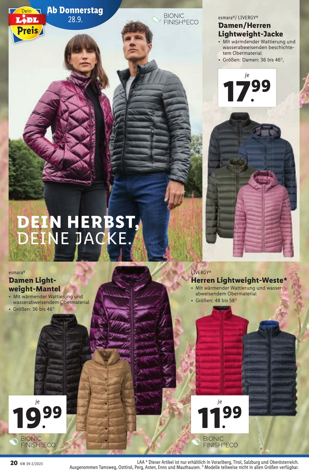 Prospekt Lidl 28.09.2023 - 29.09.2023