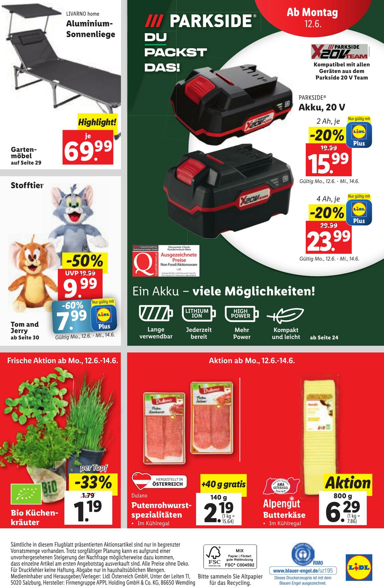 Prospekt Lidl 07.06.2023 - 14.06.2023