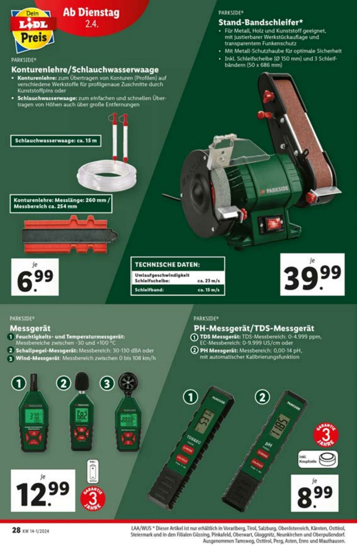 Prospekt Lidl 28.03.2024 - 03.04.2024