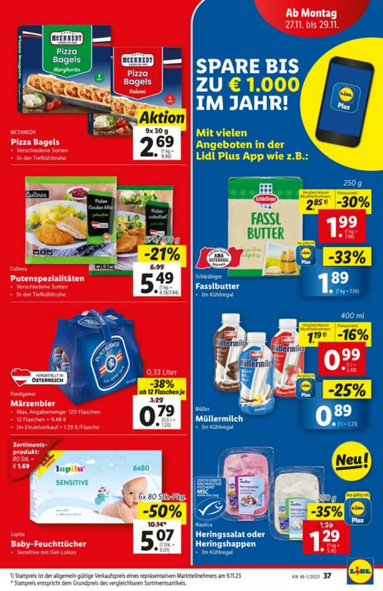 Prospekt Lidl 23.11.2023 - 29.11.2023