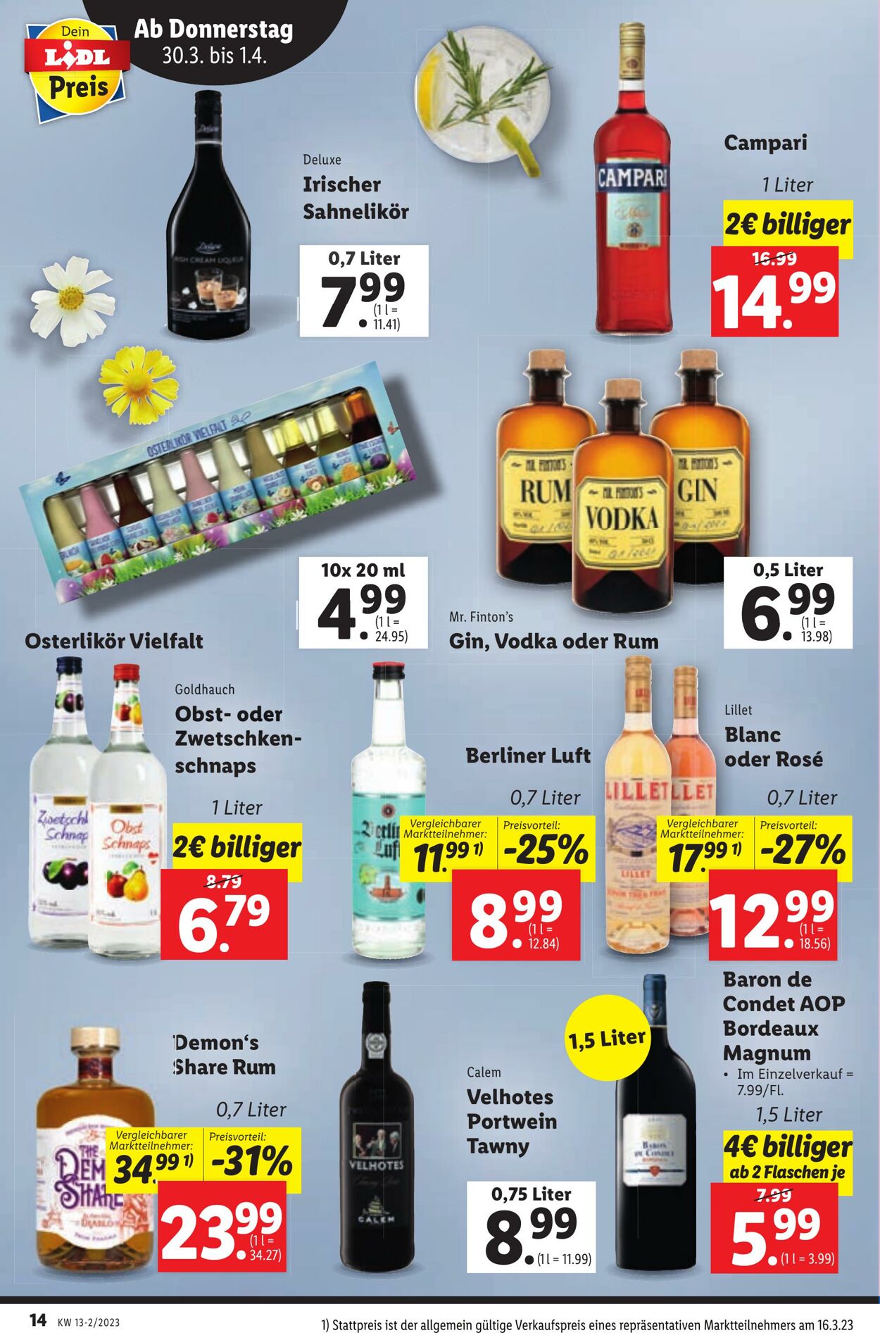 Prospekt Lidl 30.03.2023 - 05.04.2023