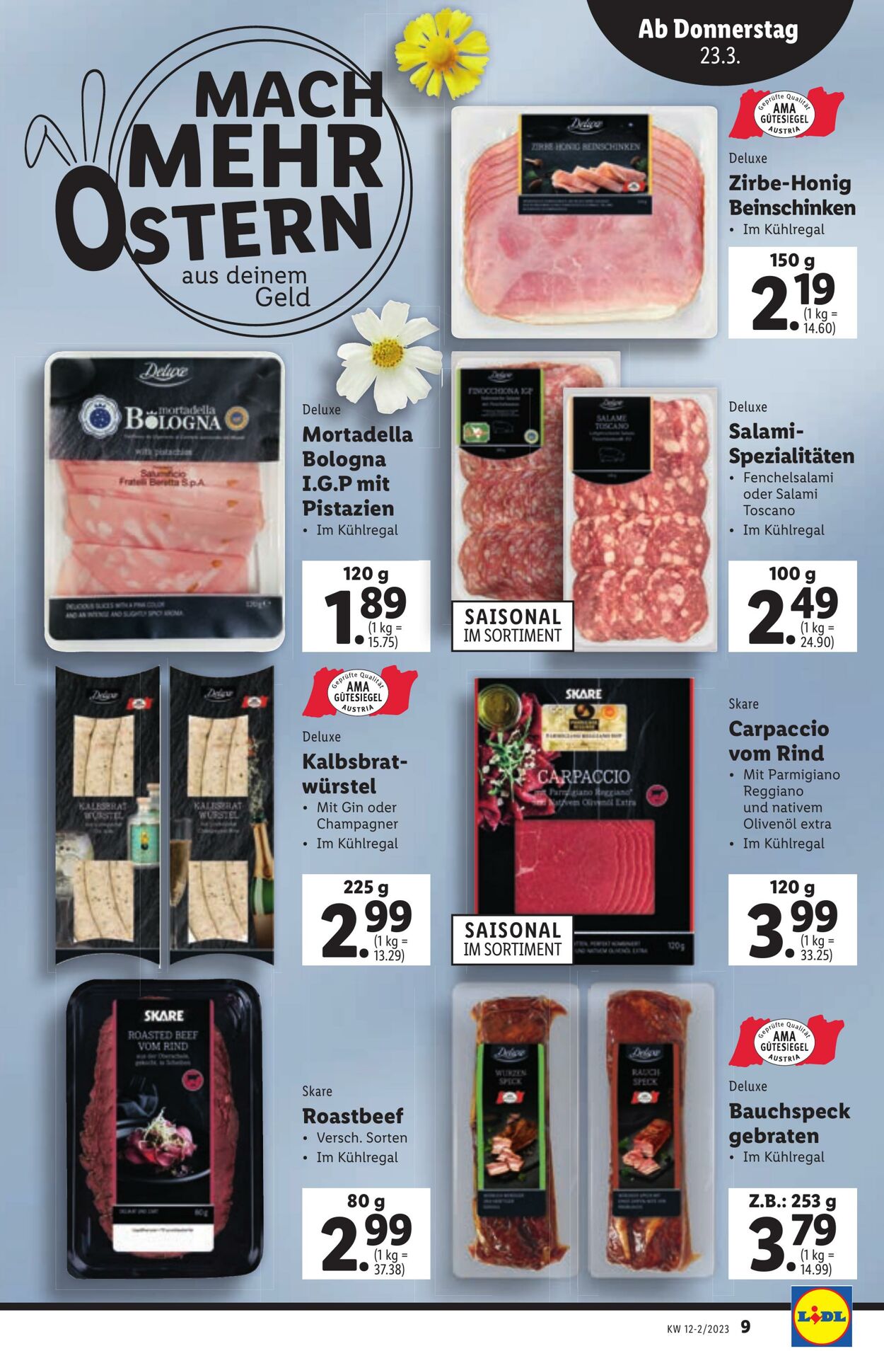 Prospekt Lidl 23.03.2023 - 29.03.2023