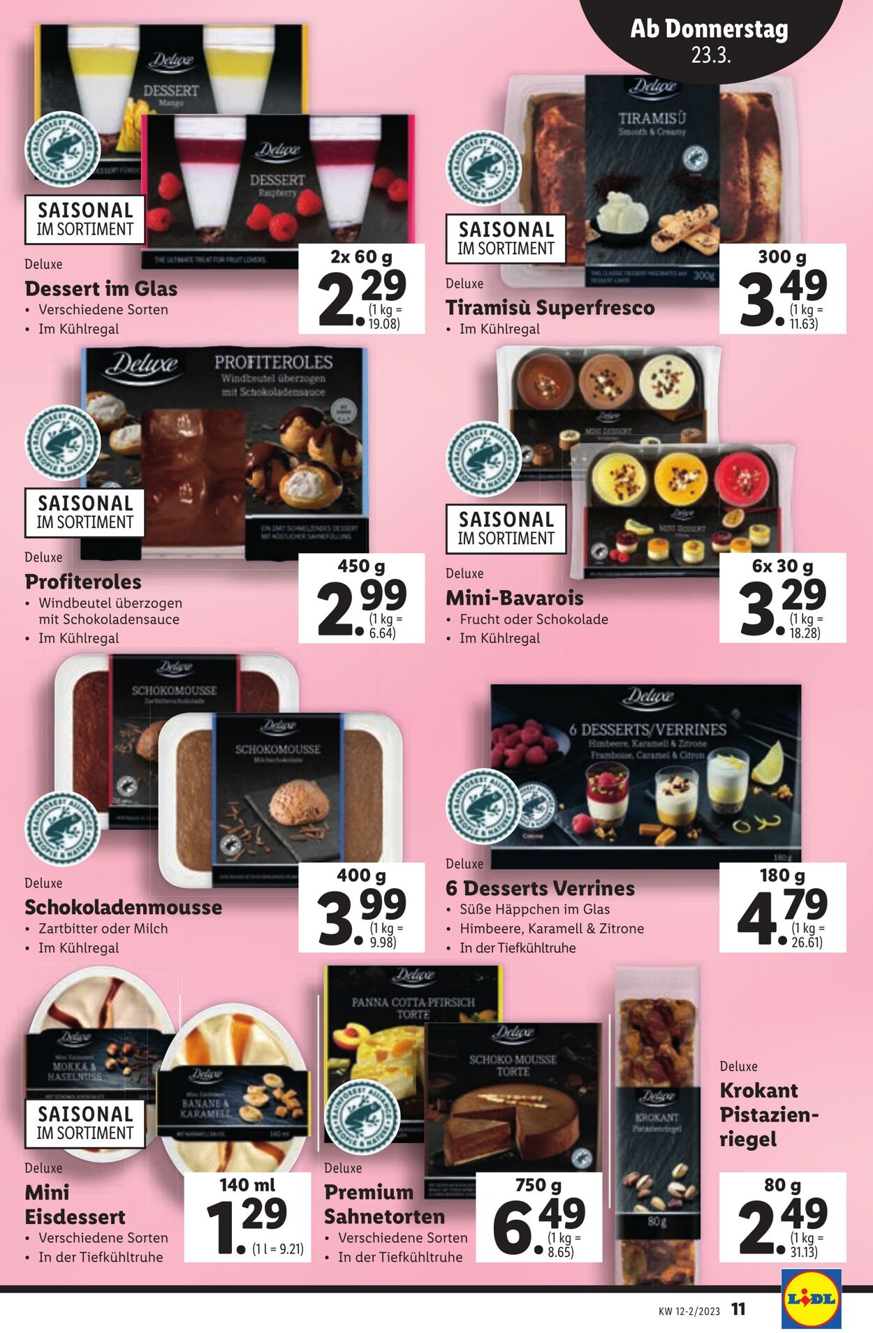 Prospekt Lidl 23.03.2023 - 29.03.2023