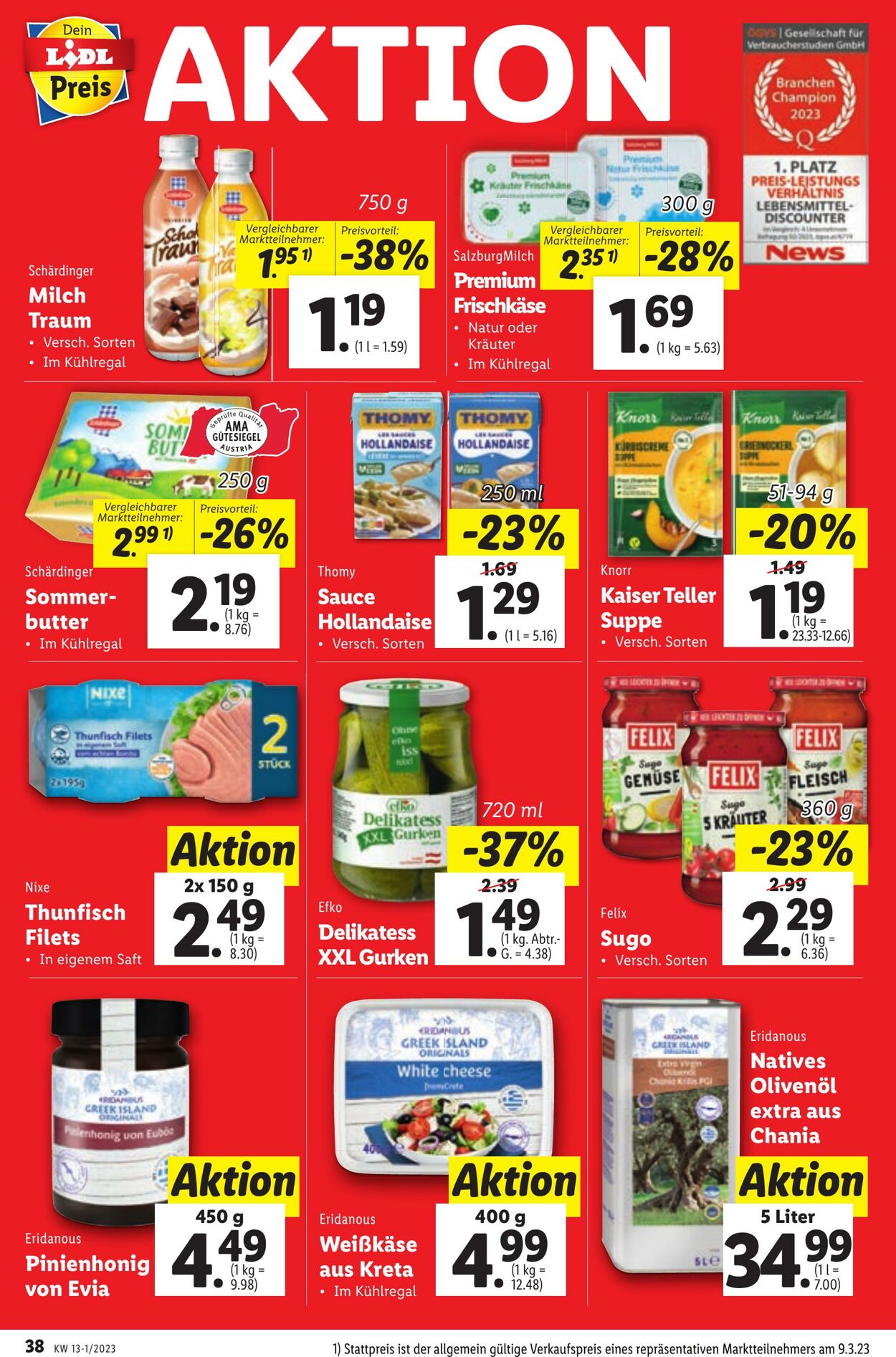 Prospekt Lidl 23.03.2023 - 29.03.2023