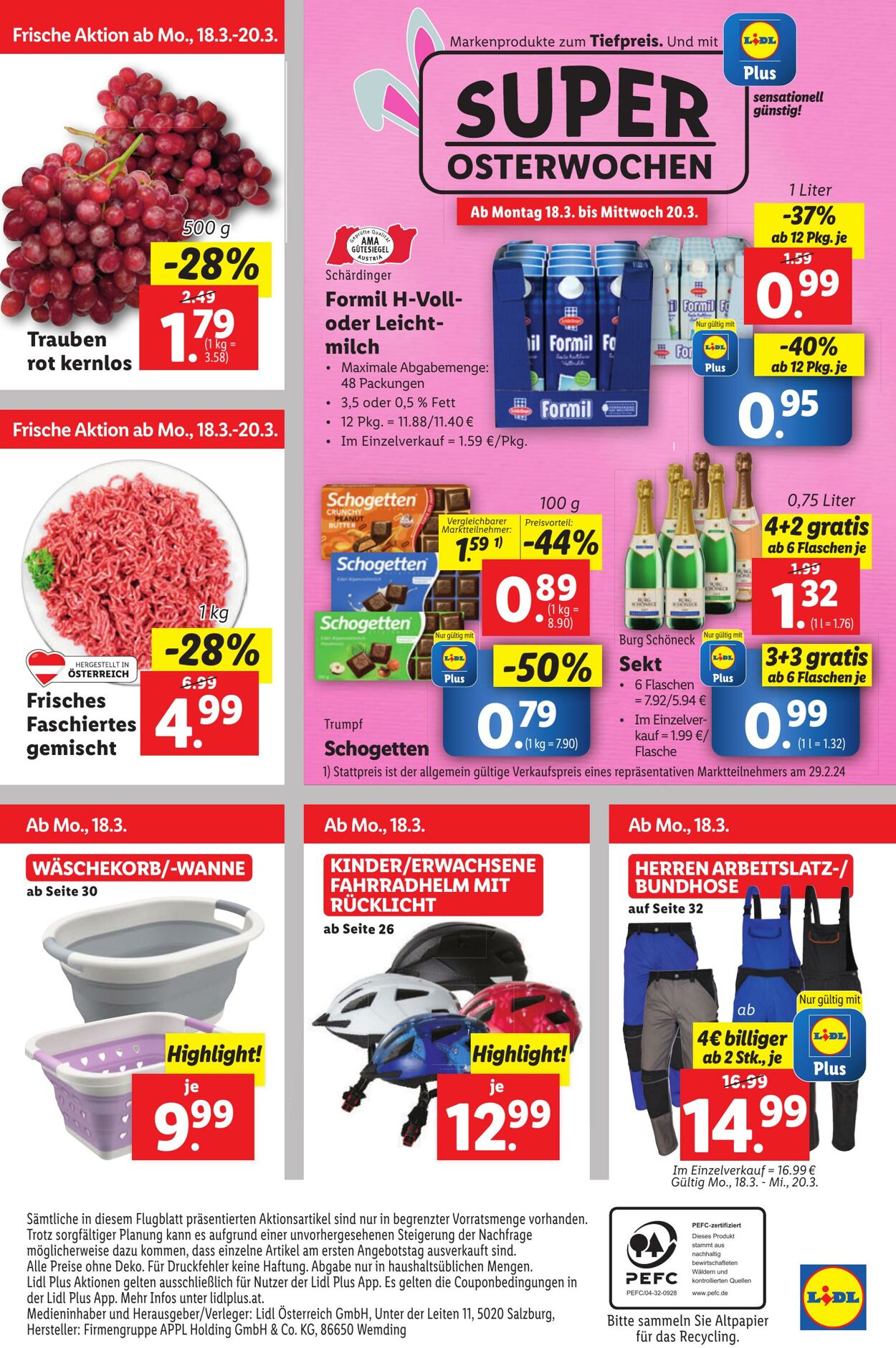 Prospekt Lidl 14.03.2024 - 20.03.2024