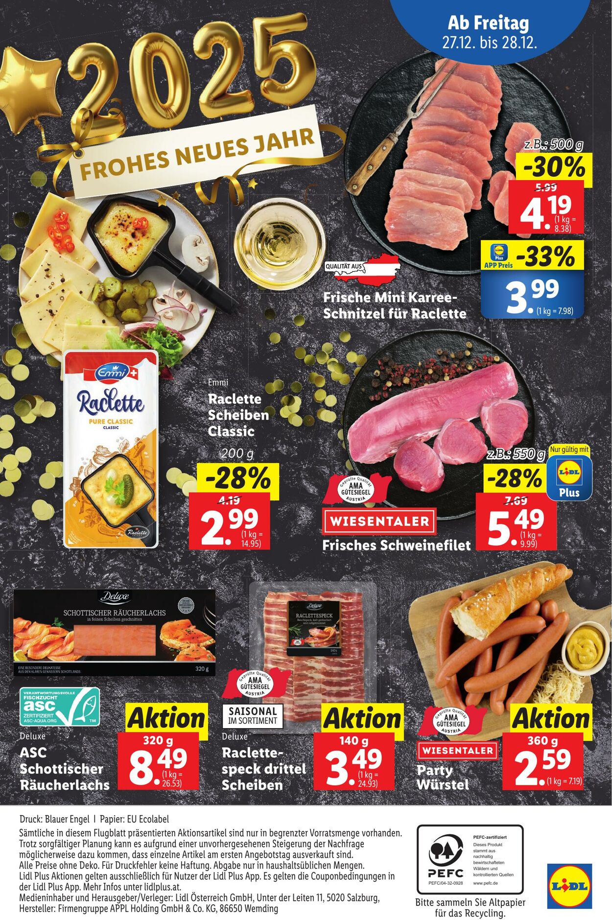 Prospekt Lidl 27.12.2024 - 28.12.2024