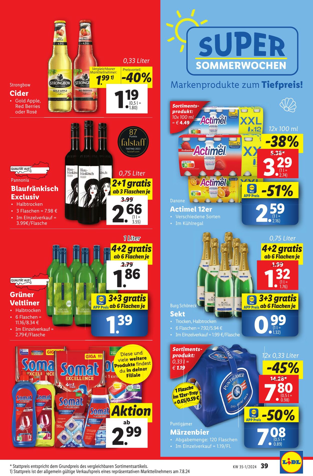 Prospekt Lidl 22.08.2024 - 28.08.2024