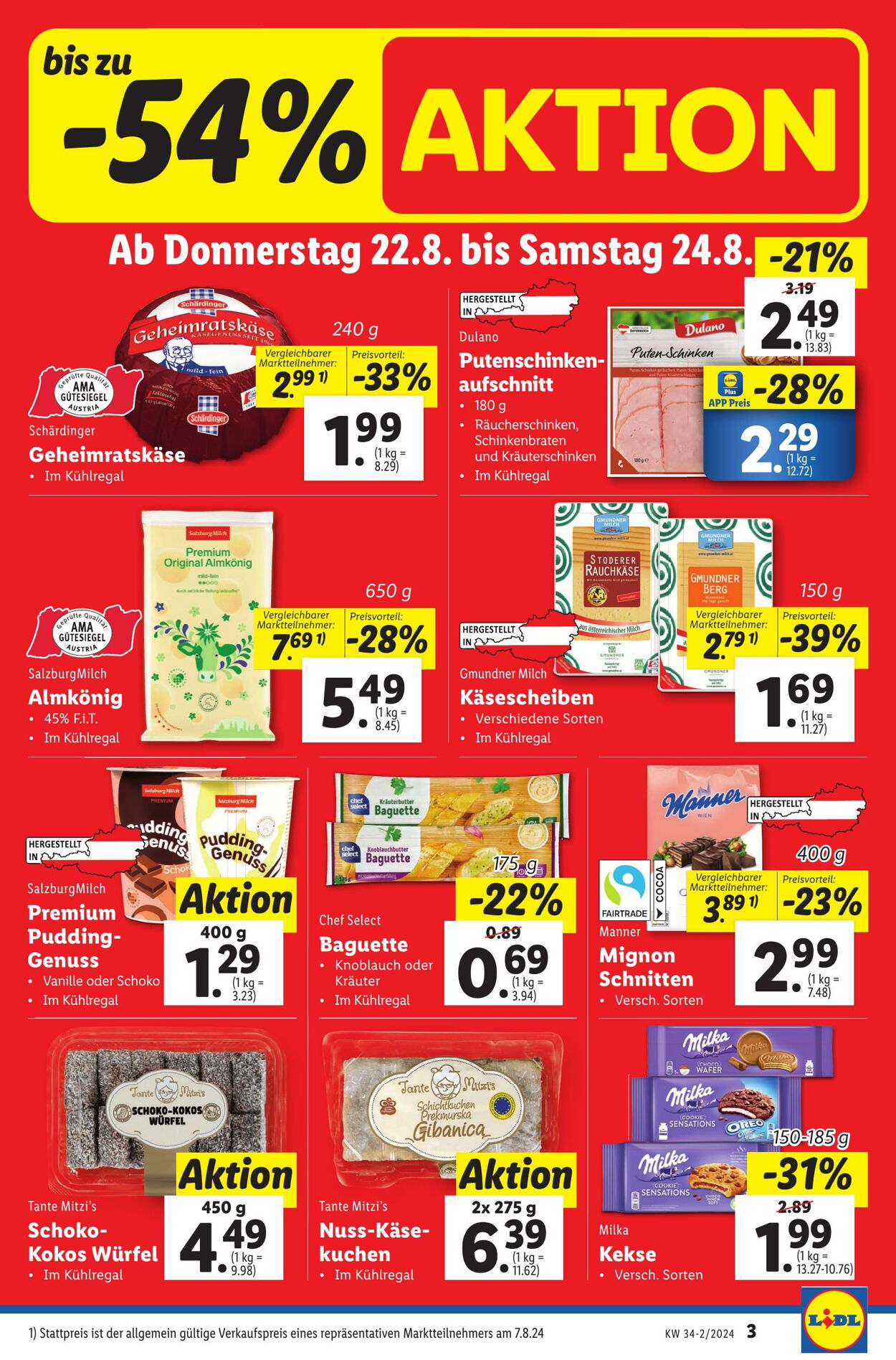 Prospekt Lidl 22.08.2024 - 28.08.2024