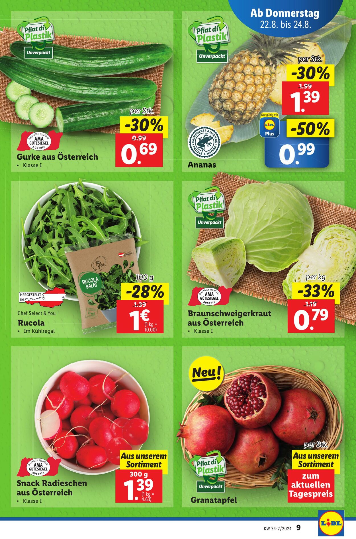 Prospekt Lidl 22.08.2024 - 28.08.2024