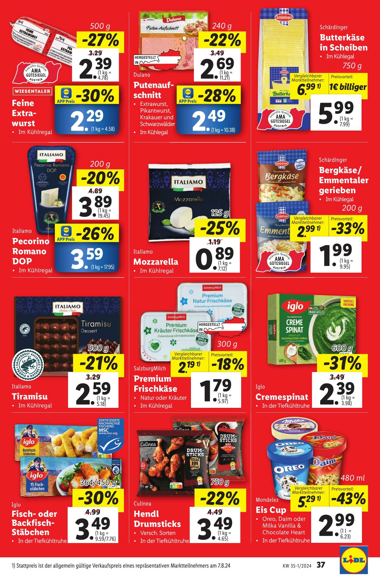 Prospekt Lidl 22.08.2024 - 28.08.2024