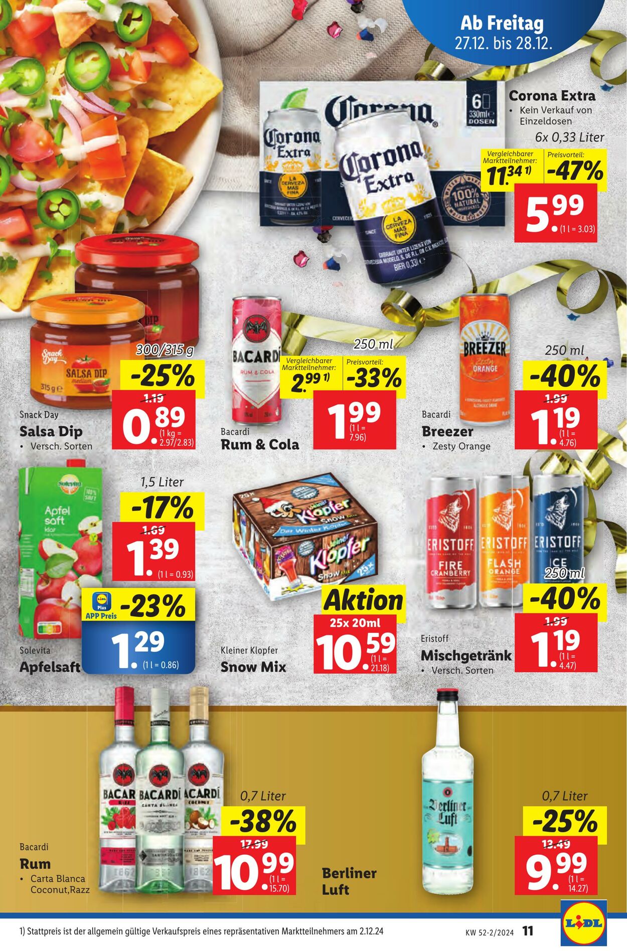 Prospekt Lidl 19.12.2024 - 24.12.2024