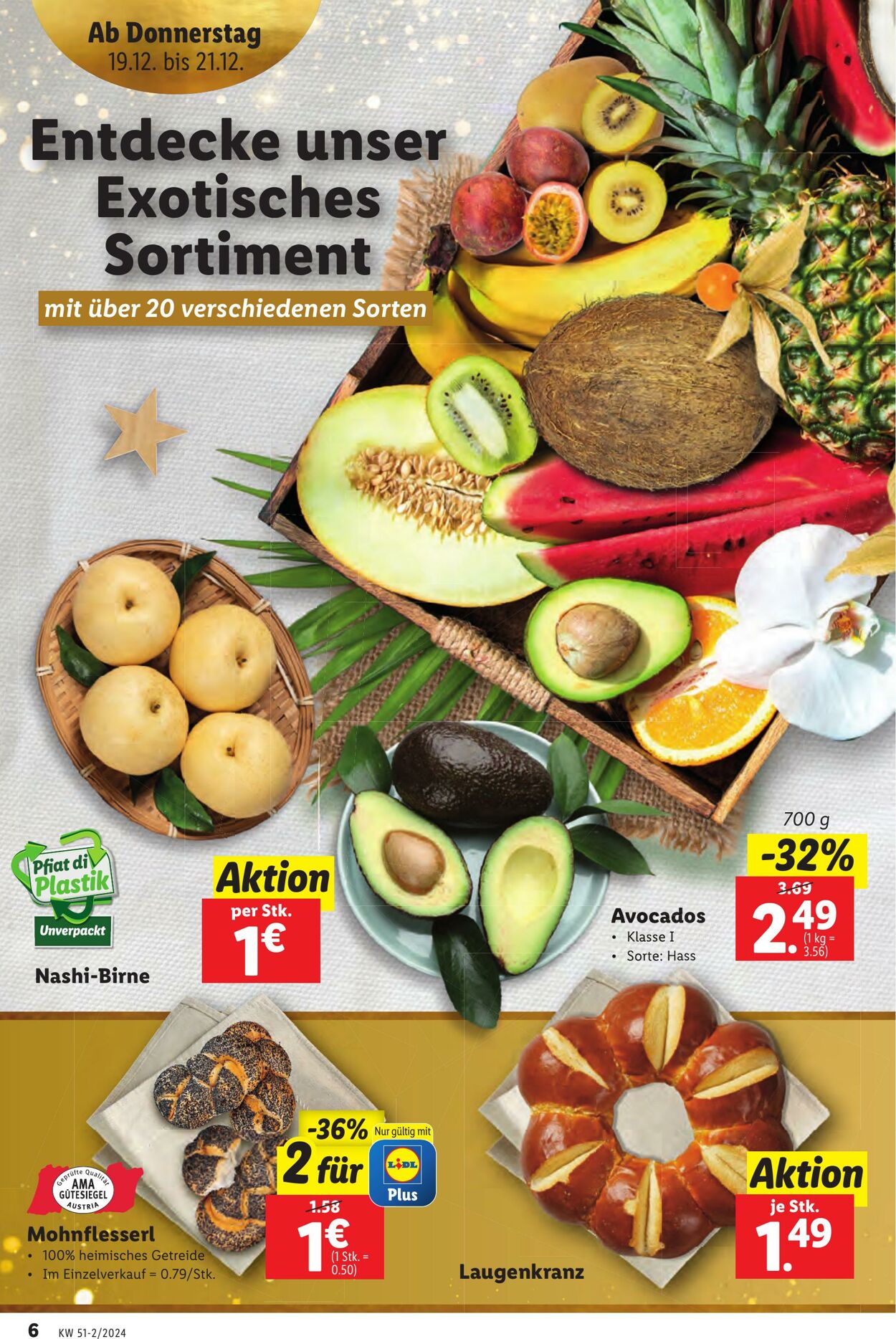 Prospekt Lidl 19.12.2024 - 24.12.2024