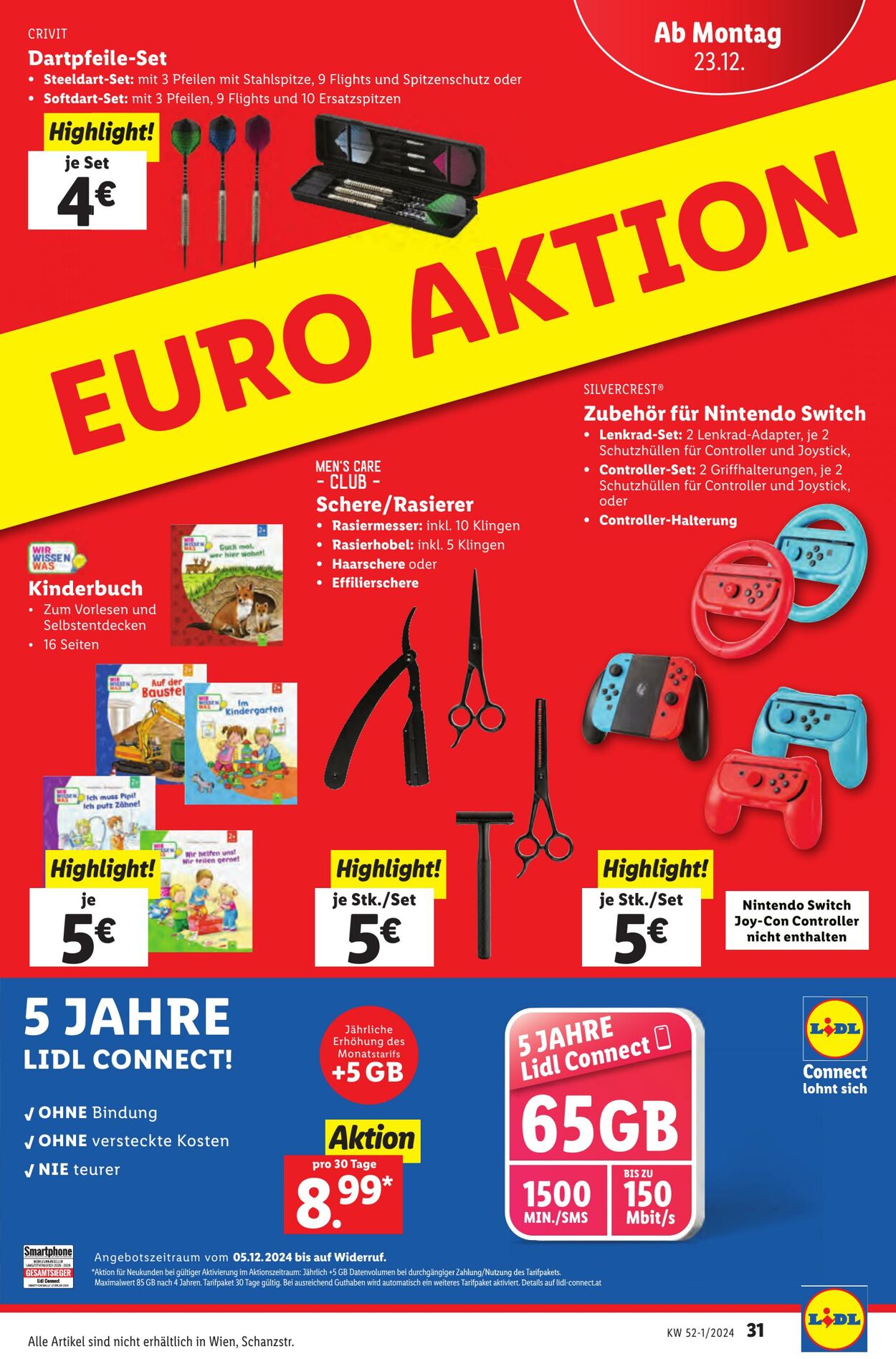 Prospekt Lidl 19.12.2024 - 24.12.2024