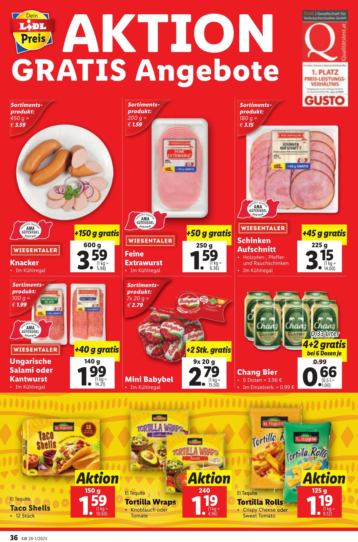 Prospekt Lidl 13.07.2023 - 15.07.2023