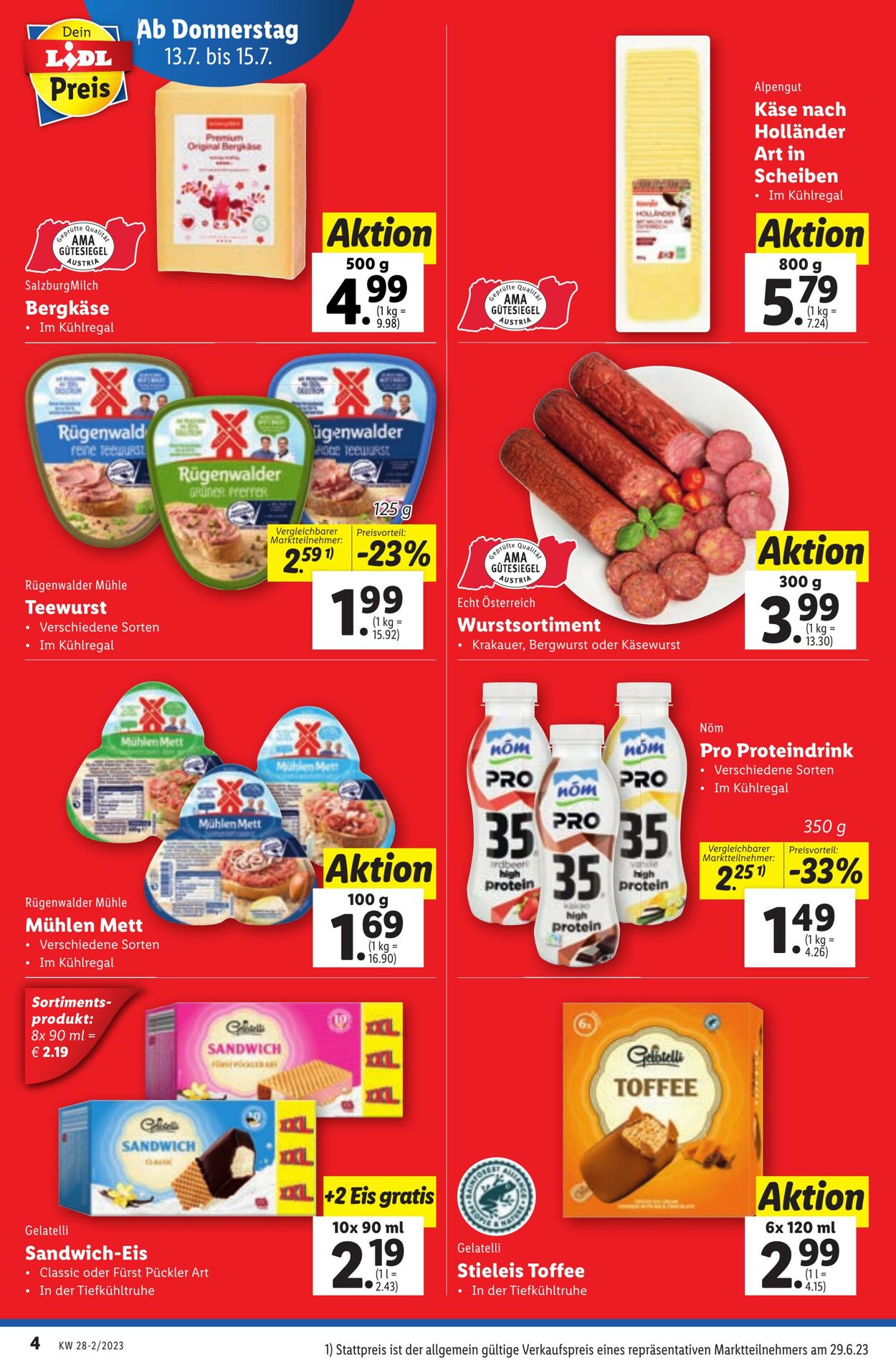 Prospekt Lidl 13.07.2023 - 15.07.2023