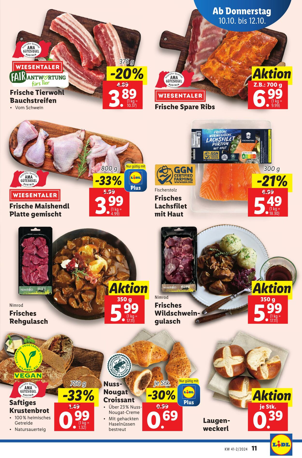 Prospekt Lidl 10.10.2024 - 16.10.2024