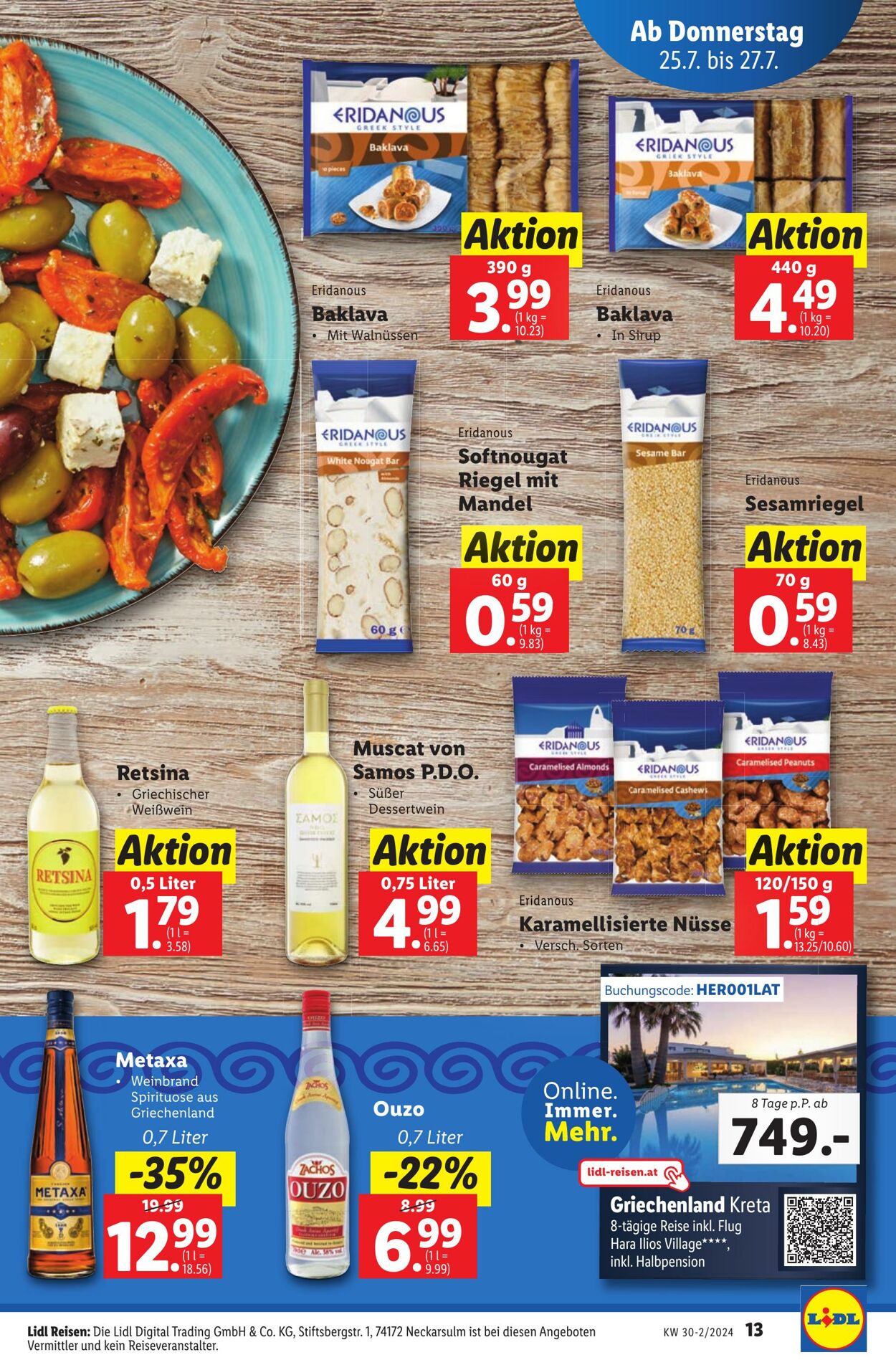 Prospekt Lidl 25.07.2024 - 27.07.2024