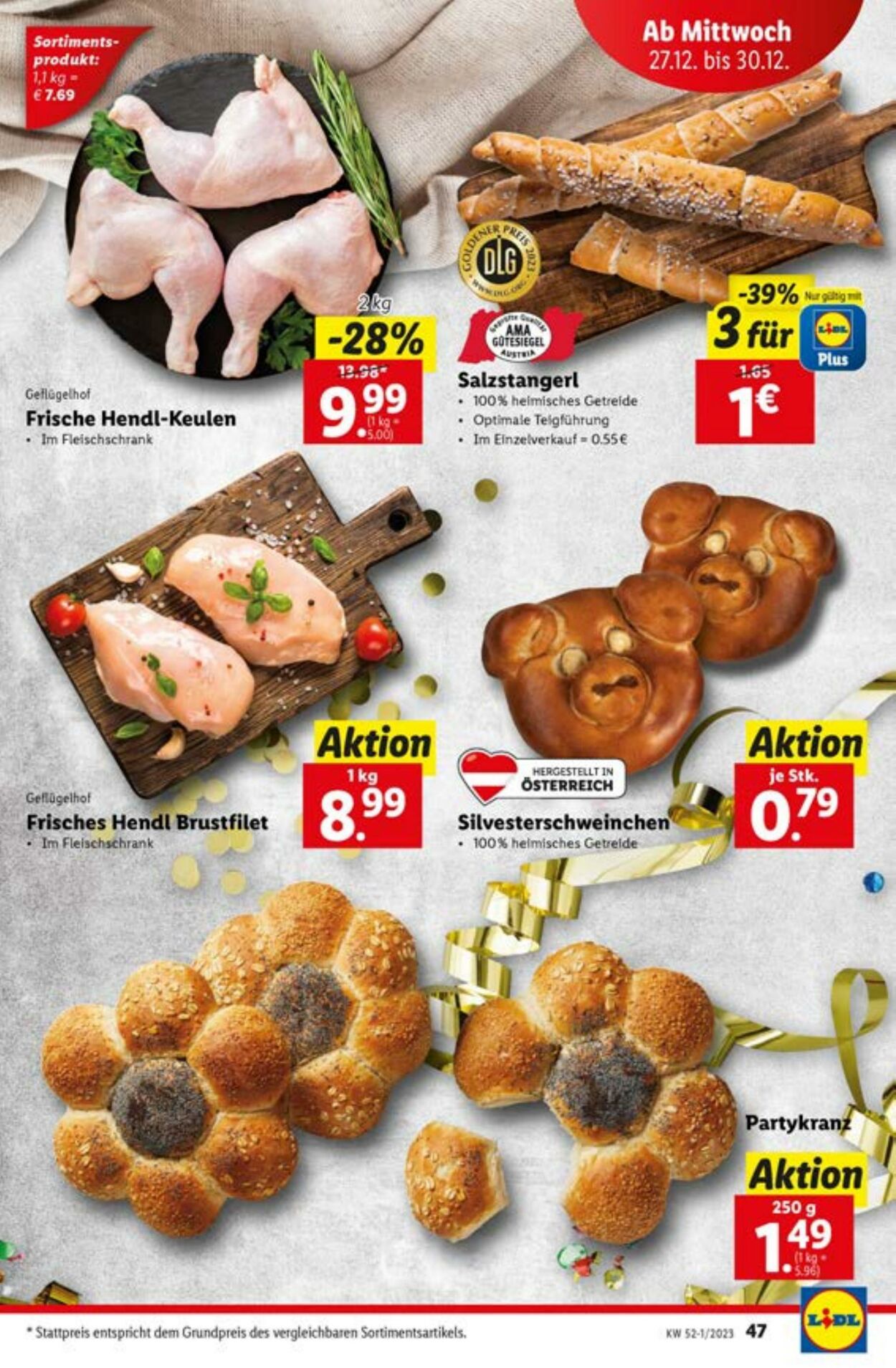 Prospekt Lidl 21.12.2023 - 23.12.2023