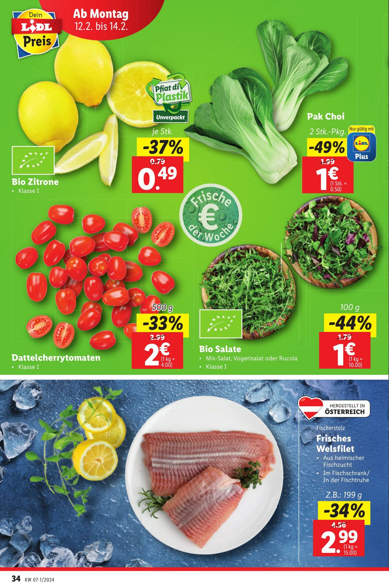 Prospekt Lidl 08.02.2024 - 14.02.2024