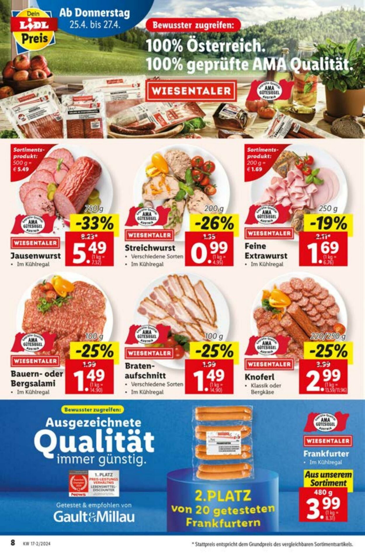 Prospekt Lidl 25.04.2024 - 30.04.2024