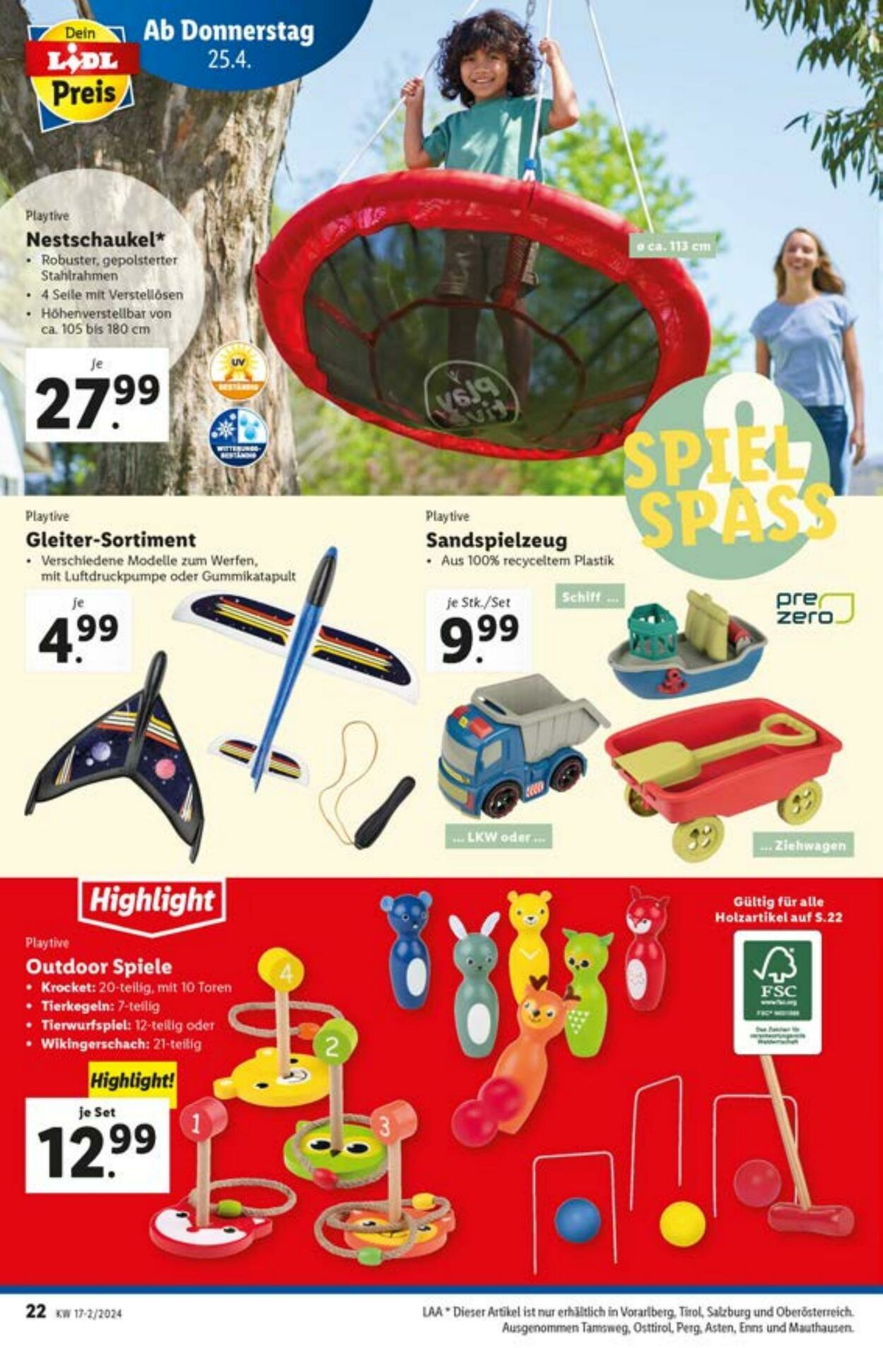 Prospekt Lidl 25.04.2024 - 30.04.2024